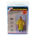 Jmk IIT Yellow Polyethylene Rain Poncho One Size Fits All 06-2412